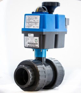 Actuated Plastic Ball Valves